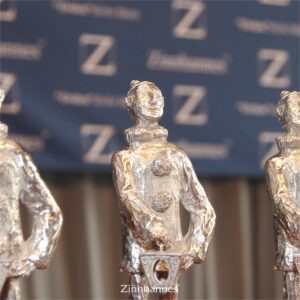 Zinnhannes Kulturpreis Skulptur für herausragende Karnevalisten